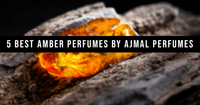 5 Best Amber Perfumes by Ajmal Perfumes