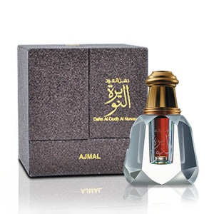 Dahn Al Oudh Al Nuwayra bottle and box